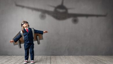 تامل في تفسير حلم الطيران بدون جناح