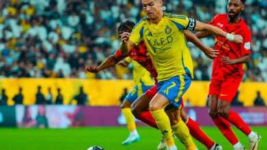 النصر ضد ضمك.. بث مباشر في الدوري السعودي