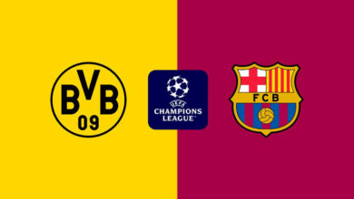 بث مباشر لمباراة برشلونة وبوروسيا دورتموند