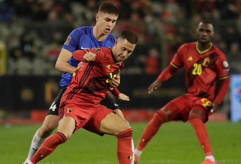بلجيكا ضد ويلز.. بث مباشر في تصفيات كأس العالم